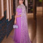 Mehazabien Chowdhury Instagram - Appreciation post 💜 Team @meherofficials has poured months of hard work, creativity, and dedication into crafting my Red carpet attire. The result was nothing short of spectacular, and it exceeded all my expectations. @samina_sara.official , your talent and commitment to perfection have left me in awe. But a Red carpet look is not complete without the perfect makeover, and this is where the incredible Samia Apu from @signature.look.by.samia comes in. Samia Apu, you are a true artist! Your skill in enhancing my features and complementing Sara's stunning creation was exceptional. You made me feel like a star, and I can't thank you enough. Photography: @syedshahewar.hussain.7