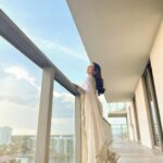 Mehazabien Chowdhury Instagram - Embracing the pure magic of white🕊️ Hyde Beach House