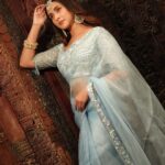 Mehazabien Chowdhury Instagram - Saree state of mind 🦋 Outfit : @premscollections Photography: @zutons_snapshoot
