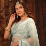 Mehazabien Chowdhury Instagram - Saree state of mind 🦋 Outfit : @premscollections Photography: @zutons_snapshoot