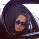 Mehrave Sharifinia Instagram - ... اولين عكس در آينه‌بغل در سال جديد 🙃 اميدوارم تعطيلات بهتون خوش گذشته باشه ☺️👌🏻