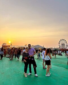 Mehrene Kaur Pirzada Instagram - What a vibe 🔥 @lollaindia @budweiserindia @budweiserbeats @alistclub #BudweiserIndia #Beaking #Budweiserbeats #Getyourbeatson