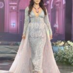 Mehrene Kaur Pirzada Instagram - I’m a Princess in my own Fairytale 🧚‍♀️ 🥰 Walking for a cause @teach_for_change Thank you @lakshmimanchu for having me and making me a smart part in this noble cause ❤️ Outfit @amitgt_officialpage Jewellery @siddharthafinejewellers MUA Tanuja @theartbeatsalon Styling by my fav @officialanahita 🎥 @artistrybuzz_ Hyderabad