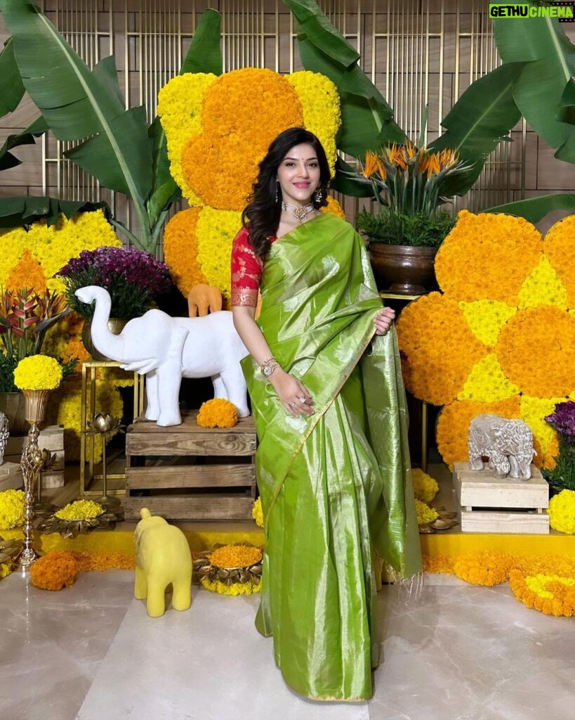Mehrene Kaur Pirzada Instagram - Love for sarees 🌼 Pune, Maharashtra