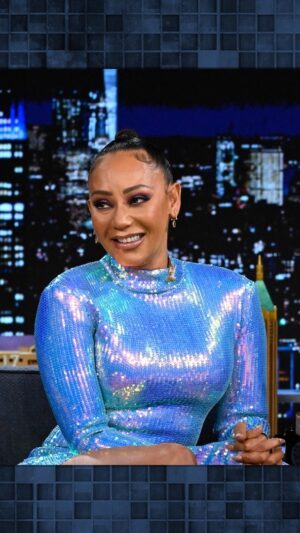 Mel B Instagram - @officialmelb’s daughter raids her @spicegirls closet 🤩 #FallonTonight
