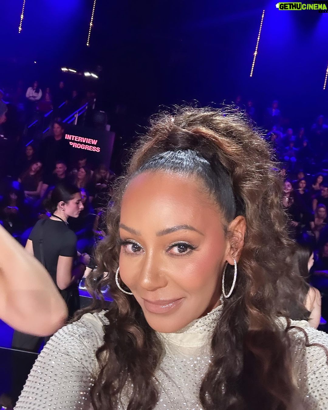 Mel B Instagram - A day at the office whoop whoop