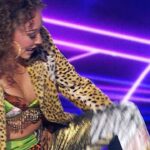 Mel B Instagram – Yippeee no one has to twist my arm for a “90’s dress up” for @themaskedsingerau but it meant I had to dig into my wardrobe and bring out this look from the 1998 tour 🐆#imtourready Sydney