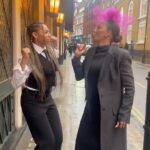 Mel B Instagram – always the best time wiht mybaby girl you really make me laugh doing these things in the middle of a busy road How did i do?? 😂😘