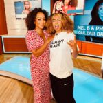 Mel B Instagram – Had a little bit of fun this morning on @gmb with my daughter she is just “too cool for school”🙄😜✌🏾tonight is the night @phoenixisphoenix I will be cheering you on baby girl on @thegamestv finale