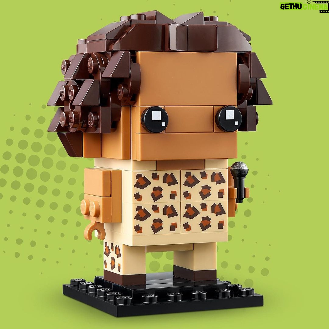 Mel B Instagram - Waaah wahhhh weee waaaa!!! This is sooooo exciting! We have our own @LEGO BrickHeadz. This is the first time real people have been made in to BrickHeadz yippeee! #ScaryIsBrick #Ad