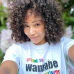 Mel B Instagram - Good on our @victoriabeckham for designing these fab @spicegirls ‘wannabe’ Pride 2021 T-shirts. All of the proceeds go to charity so happy Pride month everybody!! #pride2021 #beyourself #nomakeup #nofilter #mygirls @melaniecmusic @emmaleebunton @therealgerihalliwell #rhododendrons London, United Kingdom