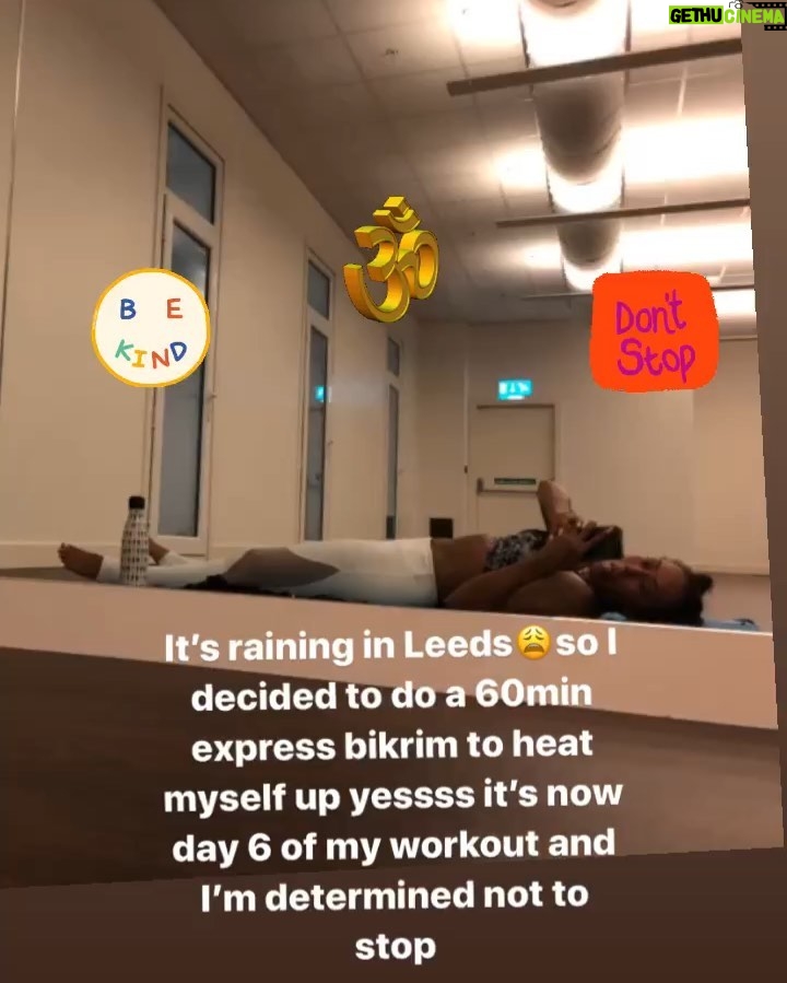Mel B Instagram - Sooooo pleased I did this today #workoutmotivation #yoga #onamission be the #bestversion #ofyou Leeds