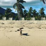 Mel B Instagram - Cookie is taking in the beautiful island of Nevis Island of Nevis