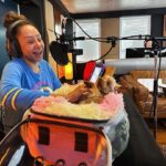 Mel B Instagram - Thrilled to share a sneak peek of something SOOO special Ive been working on for a while! 🎙️🌈 Im going to be the voice behind ‘Happy Town’ a heartwarming childrens show coming to Sky Kids later this year all about kindness community and uplifting others 🐞🦔💖 In the studio surrounded by good vibes and my furry sidekick Cookie I cant wait to bring these adorable characters to life for you all to see!! @skytv
