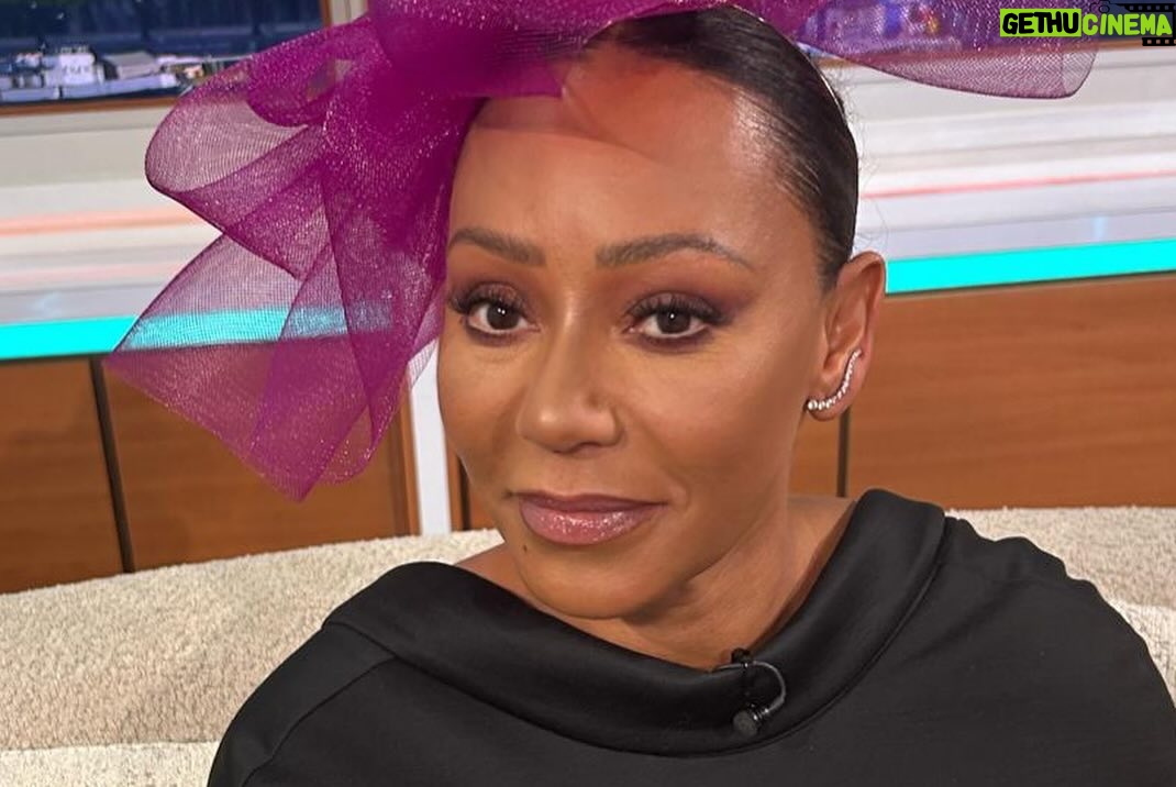 Mel B Instagram - Sitting with GMB discussjn my book Brutally Honest and my new updated chapters Steppin threw Buckingham palace gates with my baby girl by my side an representing WomensAid to discus and raise awareness about domestic violence and what can be donefor victims and survirvos and how we can take steps to end ths epidemic thats affecting people allaround us Together were taking small steps towards a safer brighter futrue for all ๐