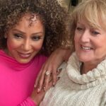 Mel B Instagram - Happy Mothers Day 💜💜💜 Heres to the chaos laughetr and endless love that fills our days to my 3 kids my mum I luv youso so muchhh Sending a big big hug to all the amazinggg mother figures out there You are real super heroes 🌷 #MothersDay