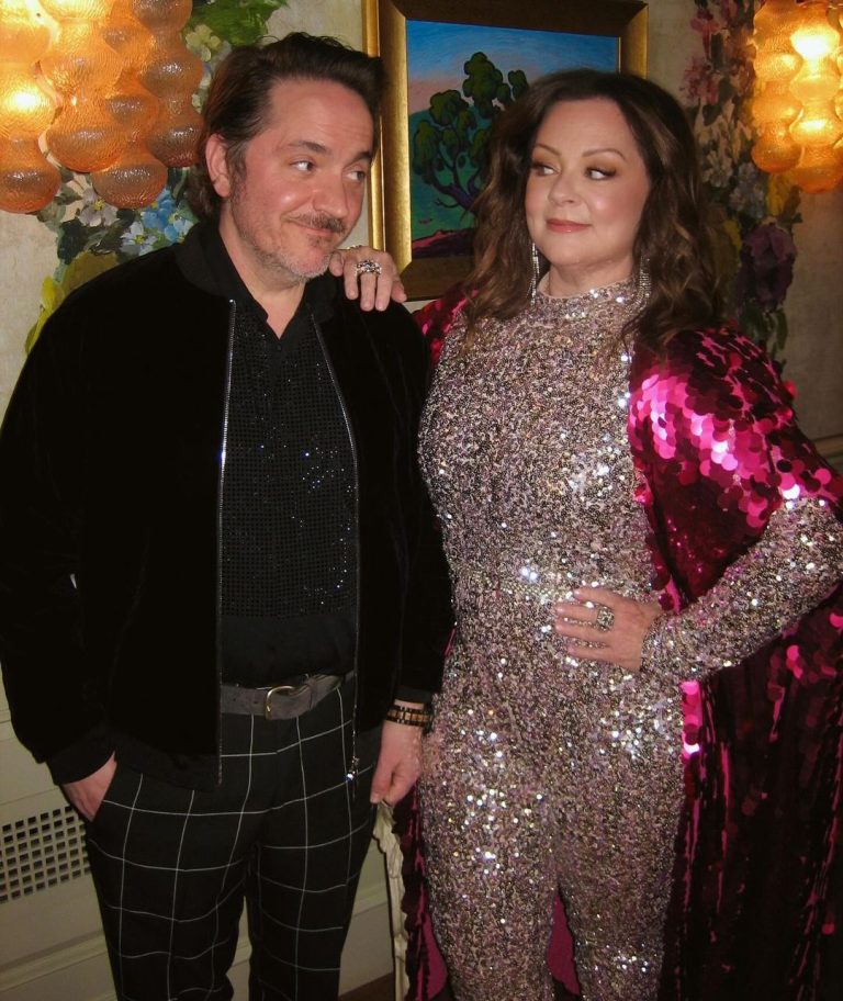 Melissa McCarthy Instagram - Coco Chanel once said “Before you leave the house, look in the mirror and take at least one thing off.” I am not Coco Chanel. I say PILE ON! 🪩💫🎉 last night’s look for @rupaulsdragrace viewing party with @adamshankman and @benjyfalcone!! TY to @sarahhsuttonhair and @afton for my glam!
