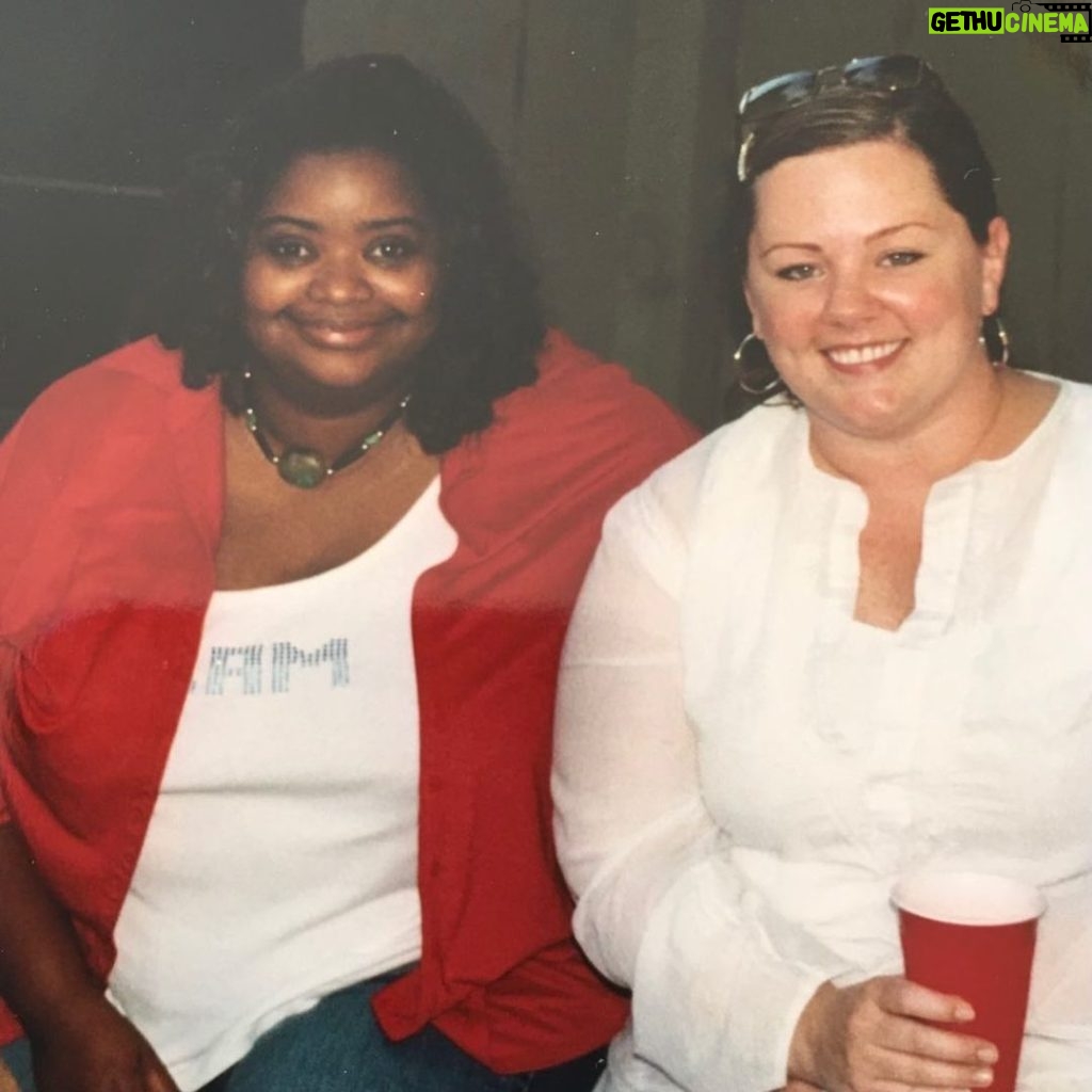 Melissa McCarthy Instagram - After 20+ years, I'm #stillbestfriends with the incredible @octaviaspencer and I wouldn't have it any other way ❤ Who is your bestie? Did you know them pre-cell phone so half your photos are old disposables? Post a photo, tag your BFF, and let's see who is #stillbestfriends. #ThunderForce ⚡ And yes, she caught the bouquet at my wedding!! 💐😊