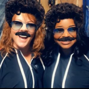 Melissa McCarthy Instagram - After 20+ years, I'm #stillbestfriends with the incredible @octaviaspencer and I wouldn't have it any other way ❤️ Who is your bestie? Did you know them pre-cell phone so half your photos are old disposables? Post a photo, tag your BFF, and let's see who is #stillbestfriends. #ThunderForce ⚡️

And yes, she caught the bouquet at my wedding!! 💐😊