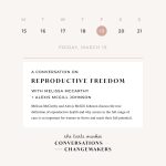 Melissa McCarthy Instagram - TODAYS THE DAY! Join me and @alexismjpp, the President and CEO of @PlannedParenthood, for an important discussion on the true definition of reproductive health and why access to the full range of care is so important for women to thrive and reach their full potential. As a mom of two daughters, I felt so lucky to be able to chat with Alexis about all of the incredibly inspiring work she is doing ❤️ Tune in March 19th at 12pm PT as part of @TheLittleMarket’s incredible virtual series: #ConversationsWithChangemakers in celebration of International Women’s Day. Register for free at TheLittleMarket.com ⭐️