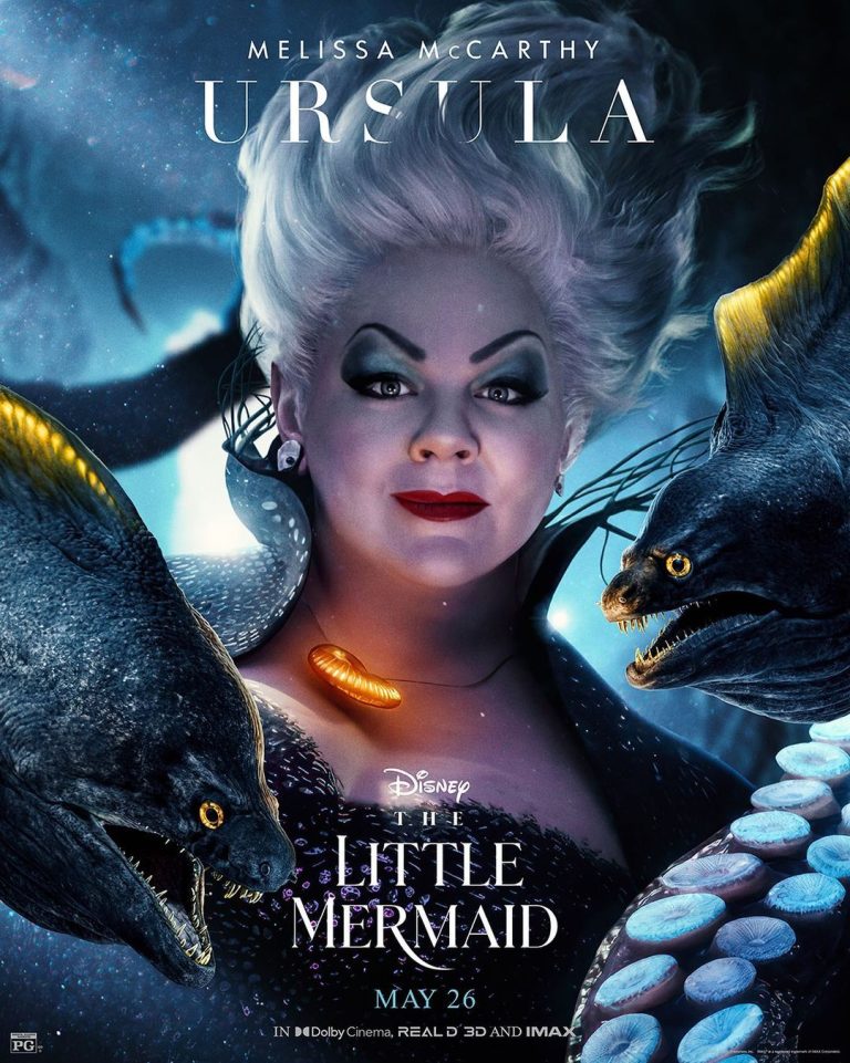Melissa McCarthy Instagram - One month until I get to share this fever dream with everyone!! 🐙🧜🏽‍♀️ Eyebrows inspired by Missy McCarthy circa 1988 !!! #TheLittleMermaid in theaters May 26!