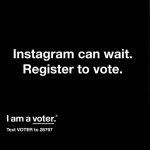 Melissa McCarthy Instagram – Everything can wait, register to #VOTE 👈🏼