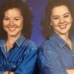 Melissa McCarthy Instagram - My sister Margie and I The year - 1986. The choice - denim on denim. Regrets? NONE.