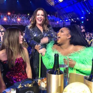 Melissa McCarthy Instagram - Hopefully when I grabbed @lizzobeeating and told her I loved her, 1% of her magic was transferred to me so now by osmosis I am 1% that bitch.