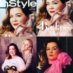 Melissa McCarthy Instagram - When I said, “Damn it Laura! Give me neck adornments!!!!” She delivered. So much fun!!! @melissamccarthy wears a @marcjacobs coat and @forevermarkusa earrings on @instylemagazine’s February cover! Photographed by @robbiefimmano; styled by @juliavonboehm; story by @laurabrown99; hair by @richardmarin; makeup by @patidubroff; manicure by @ajax_jachno