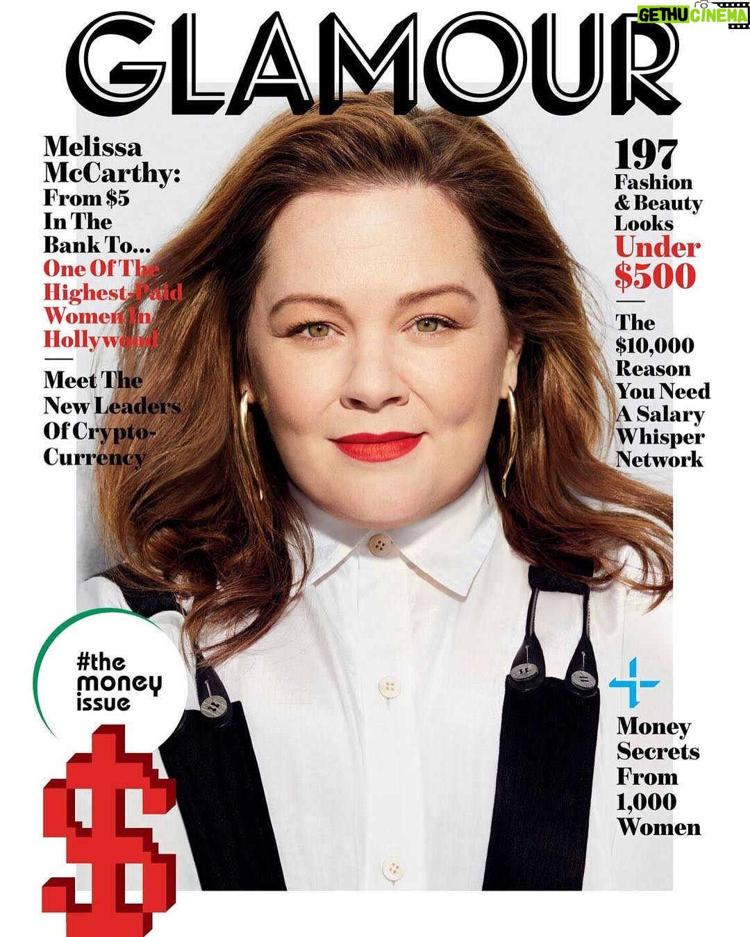 Melissa McCarthy - 319.4K Likes - Hooray for @glamourmag new look! So thrilled to be on the cover of the May issue!