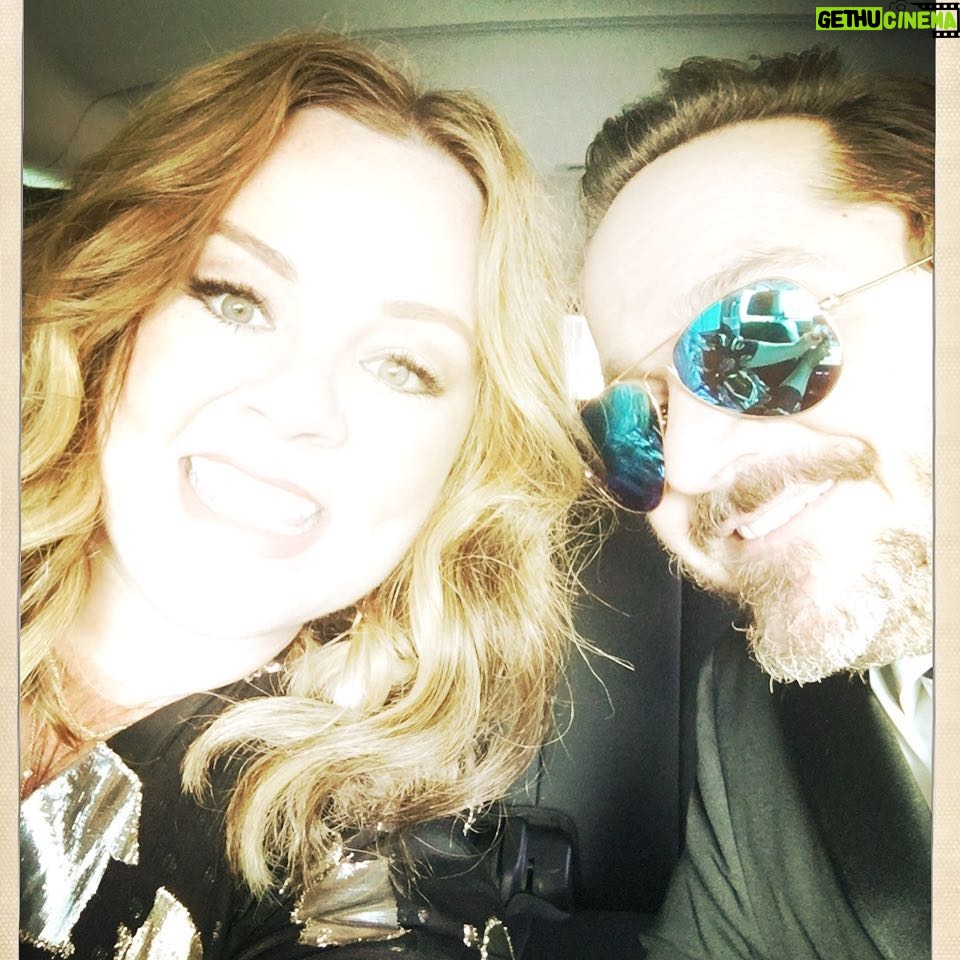Melissa McCarthy Instagram - On our way to the Emmys!!!