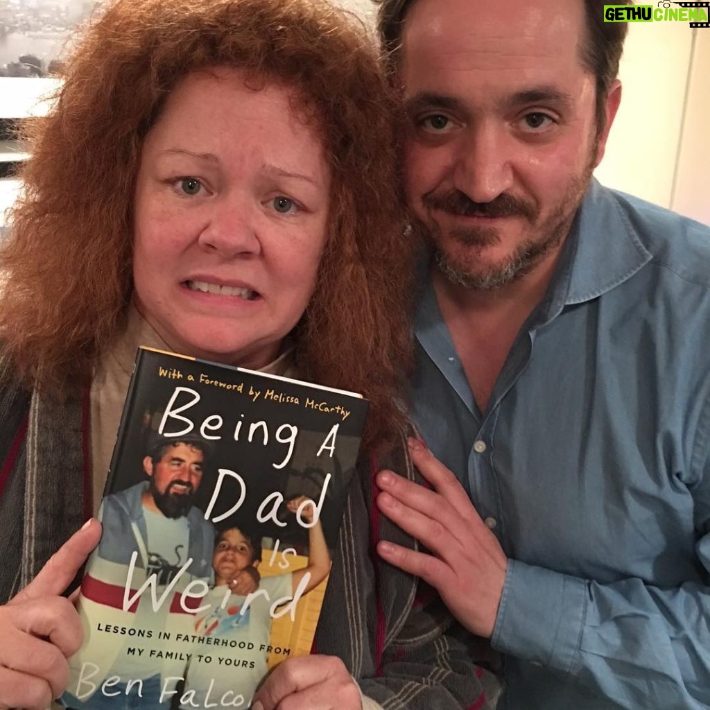 Melissa McCarthy Instagram - Nothing celebrates a new perm like a good book. @benjyfalcone is chatting with @brookeshields and signing his book tomorrow night at @bnunionsquareny at 7pm. Come on down!!!