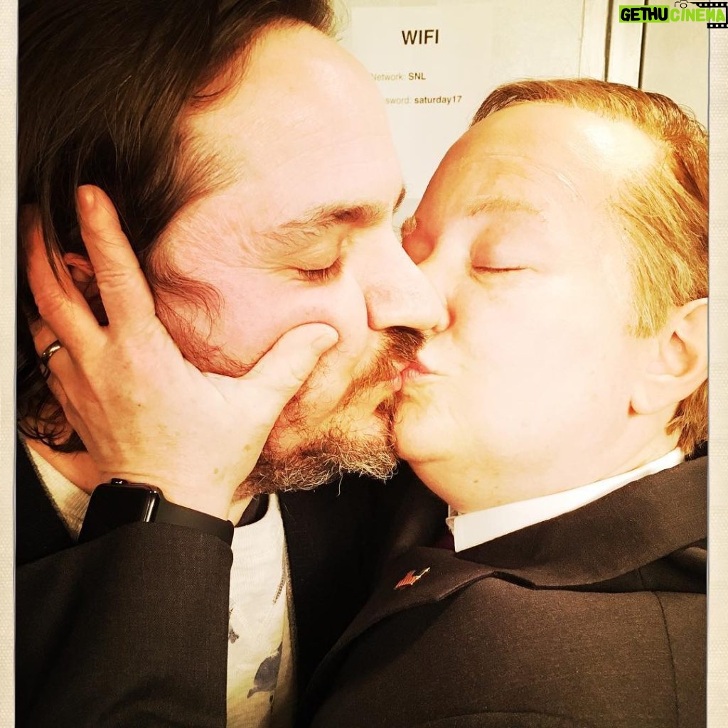Melissa McCarthy Instagram - That's a Spicey kiss! @benjyfalcone Saturday Night Live