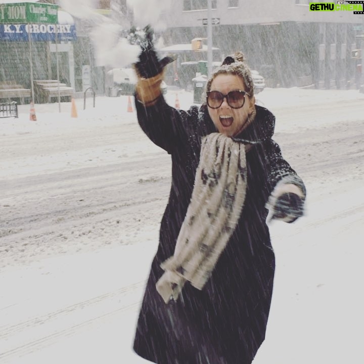 Melissa McCarthy Instagram - Let it snow NYC!!!!