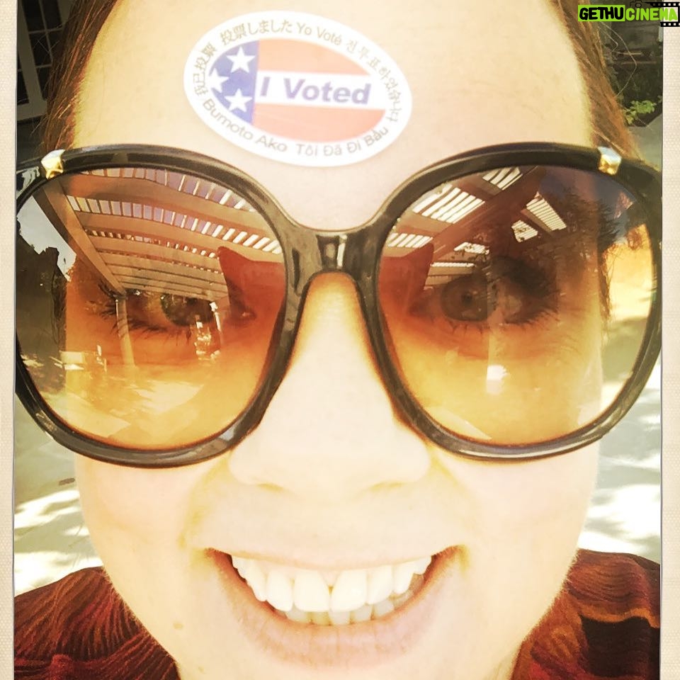 Melissa McCarthy Instagram - Yipeee!! I voted!!!!