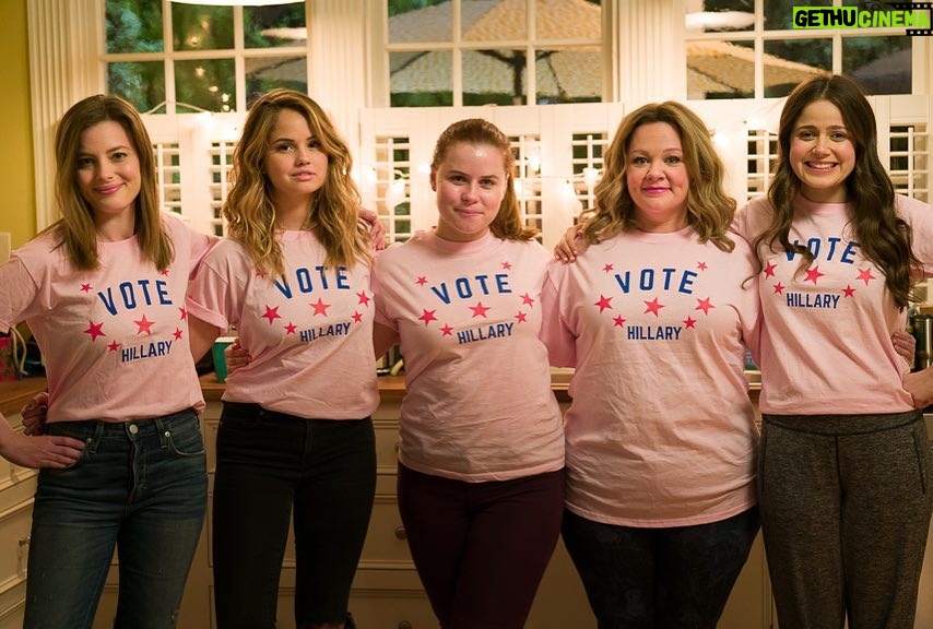 Melissa McCarthy Instagram - Us girls are getting out and voting, you should too! #wevote #imwithher @gillianjacobs @debbyryan @mollsterg @jennisennis @hillaryclinton