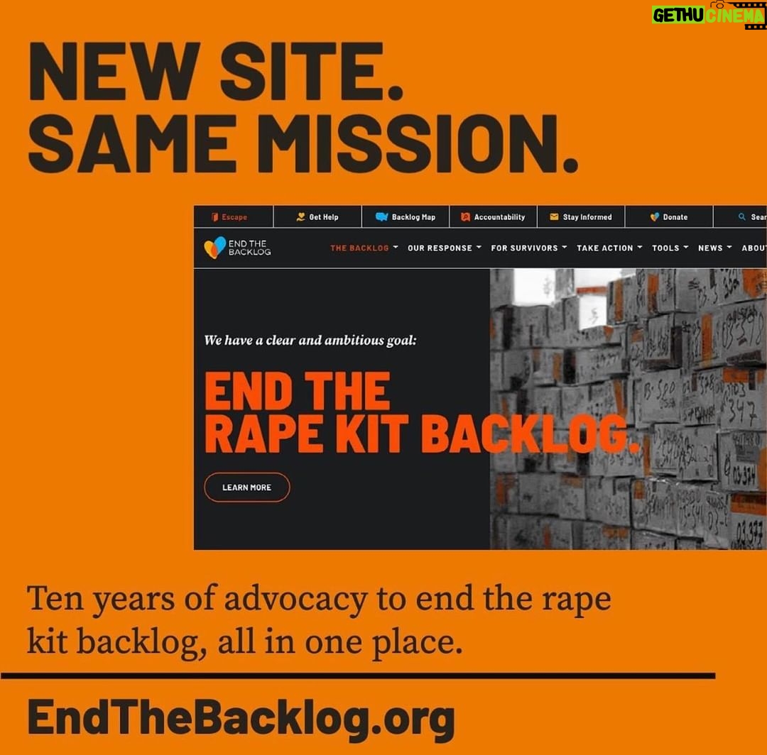 Melissa McCarthy Instagram - Since 2010 @therealmariskahargitay and @thejhf โs #EndtheBacklog initiative has uncovered hundreds of thousands of rape kits, supported dozens of reform bills, and empowered advocates all over the country to speak out against this injustice. TODAY, they launched a brand new website that is the most comprehensive resource anywhere in the country on the rapekit backlog. Behind every rape kit is a survivor that deserves justice. Forever thrilled to know Mariska and proud of the work she is doing to #endthebacklog ๐๐๐งก