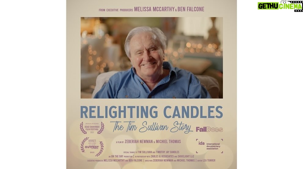 Melissa McCarthy Instagram - @benjyfalcone and I fell in love with @relightingcandles and Tim’s incredible story. He brings hope and safety to those around him looking for a place to work while in recovery. This holiday season they let Ben and I each make our favorite candle 🕯❤ We thought we’d go with *subtle* names so meet “Sweata Weatha” & “Shut Up And Dance!” 🎉 These candles are available on Tim’s website now (link in bio, I’ve always wanted to say that!) and have been hand poured and packaged by people in early stages of sobriety and transitional living situations. I’ve never loved a candle more ❤