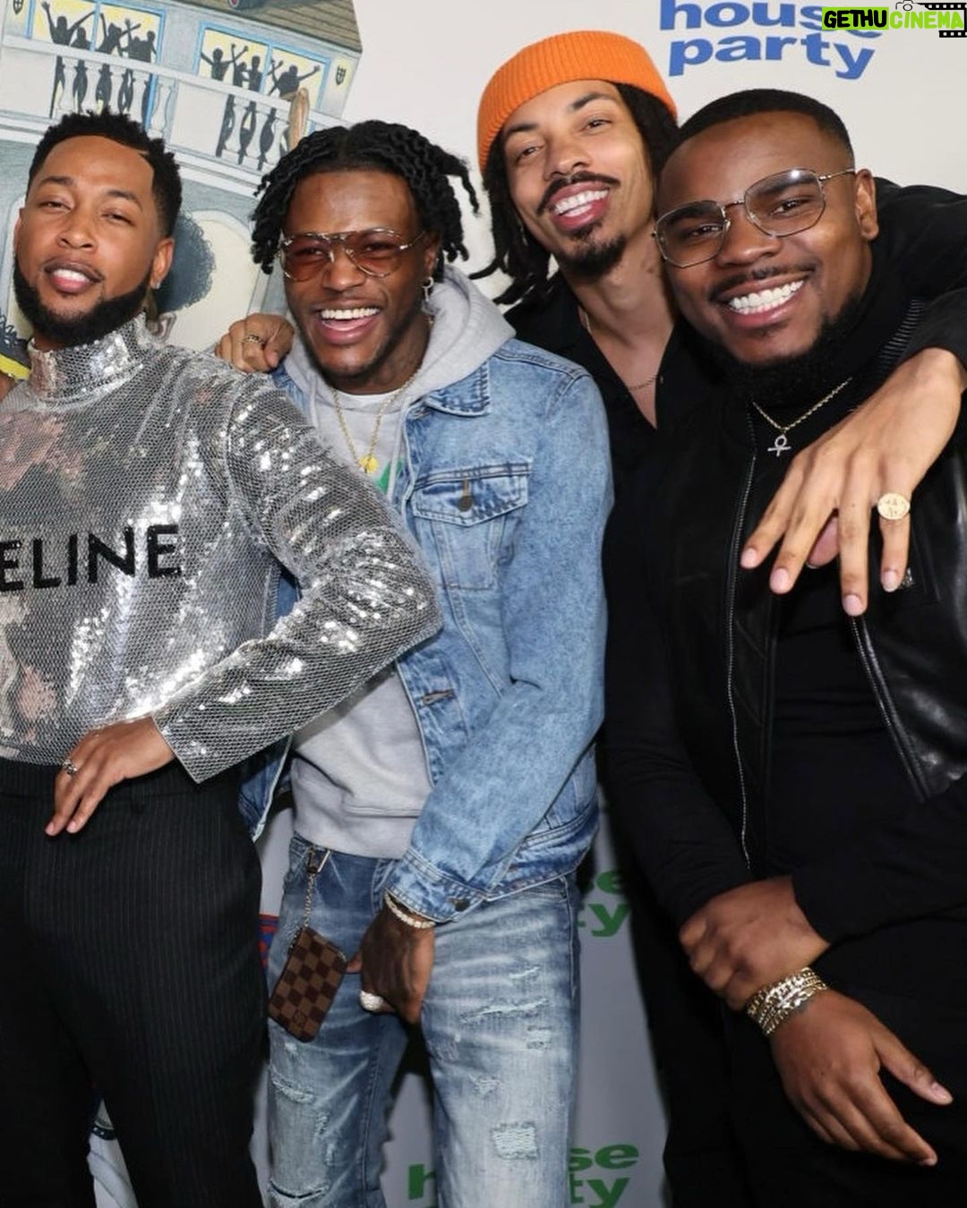Melvin Gregg Instagram - HOUSE PARTY!!! In Theaters Now!! Make sure y’all pull up!!!