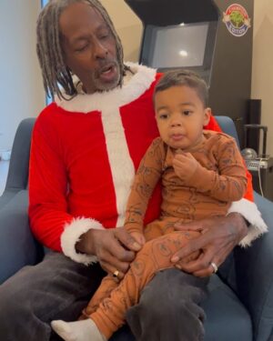 Melvin Gregg Instagram - Damn we missed the matching pajamas memo…. We’ll be back next year!🎄