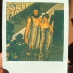 Melvin Gregg Instagram - PreHistoric 🦖 Fun Fact: Bobbie made these costumes from rolls of fabric a few hours before we went out! So even in prehistoric time we would’ve still been fitted!