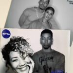 Melvin Gregg Instagram - From our first date to our latest! What’s meant to be will be ❤️
