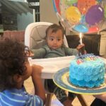 Melvin Gregg Instagram - Content is cool but Moments are Cooler… 1) Celebrating my 35th wit my boys 2) Mars 1st day of School 3) Auctioning off my Bday Gifts 4) Date Night for Bobbie’s Bday 5) Fun Fact: Mars is a Puzzle Master 6) Sonny’s 1st BDay 7) Sonny’s first steps 8) Views 9) Sonny’s 1st Cut 10)We gettin Afghan Money