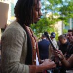 Melvin Gregg Instagram - The Blackening is out TODAY!!! I’m so proud of this movie and everyone involved in making it! This movie is so fun, it brings a much needed energy back to the theater! I can’t wait for the world to see it!!! This was a full circle moment for me! I grew up watching The Apollo so to premiere at this historic theater was amazing!!! I was so geeked to go rub the log 😂😂😂 Any ways… go see the movie !! Bye!
