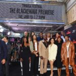 Melvin Gregg Instagram - The Blackening is out TODAY!!! I’m so proud of this movie and everyone involved in making it! This movie is so fun, it brings a much needed energy back to the theater! I can’t wait for the world to see it!!! This was a full circle moment for me! I grew up watching The Apollo so to premiere at this historic theater was amazing!!! I was so geeked to go rub the log 😂😂😂 Any ways… go see the movie !! Bye!