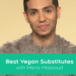 Mena Massoud Instagram – Best #Vegan Substitutes? Comment below 👇🏽