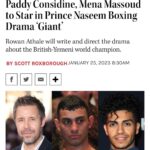 Mena Massoud Instagram - I didn’t choose the Prince life, the Prince life chose me. Dream come true to be playing the legendary Naseem Hamed 🙏🏽