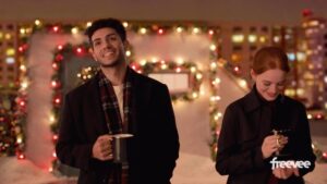 Mena Massoud Instagram - Hotel for the Holidays is out now!! Watch it from your Prime Video account or for absolutely free on @amazonfreevee Who doesn’t like a feel-good holiday film set in New York? Gather your loved ones & give it a watch this weekend!