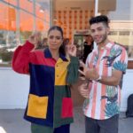 Mena Massoud Instagram – Sneak peak of @lilly and I chillin’ out on Evolving Vegan The Series.