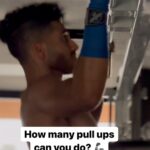 Mena Massoud Instagram – How many pull ups can you do ? 

@menamassoud @hayabusacombat 

#workout #pullups #disney #aladdin 
#pullups #menamassoud